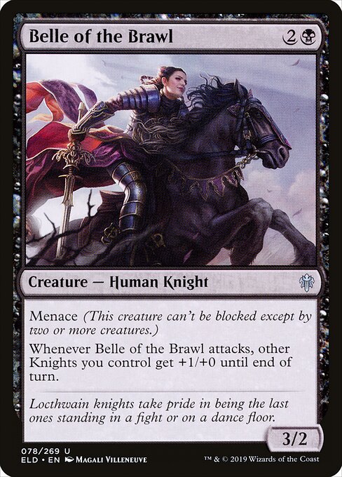Belle of the Brawl — art by Magali Villeneuve