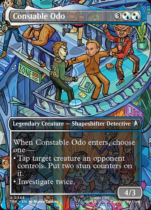 Constable Odo — art by Marija Tiurina