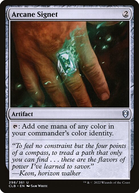 Arcane Signet — art by Sam White