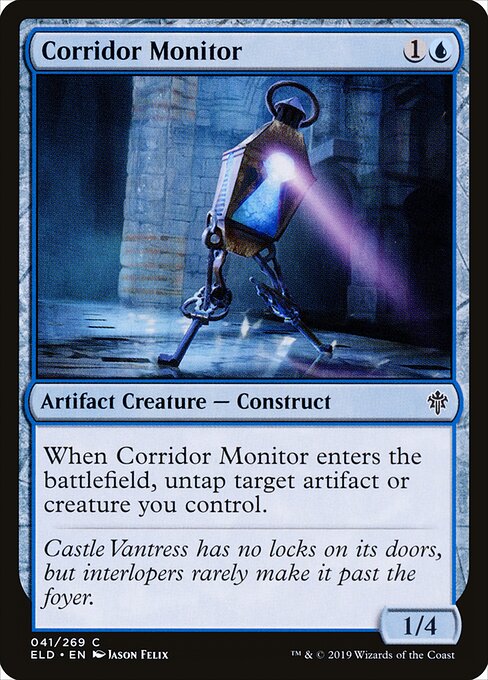 Corridor Monitor — art by Jason Felix