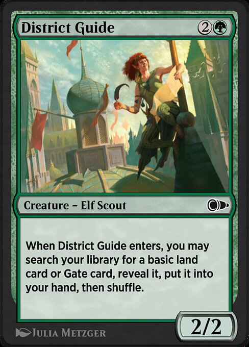 District Guide — art by Julia Metzger