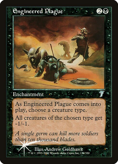Engineered Plague — art by Andrew Goldhawk