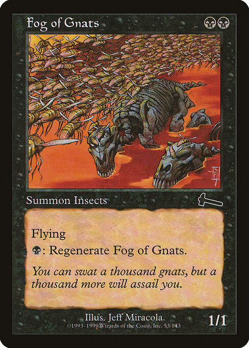Fog of Gnats — art by Jeff Miracola