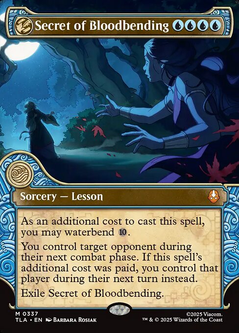 Secret of Bloodbending — art by Barbara Rosiak