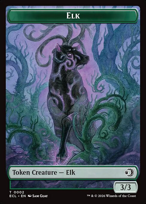 Elk — art by Sam Guay