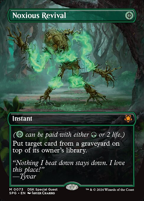 Noxious Revival — art by Javier Charro