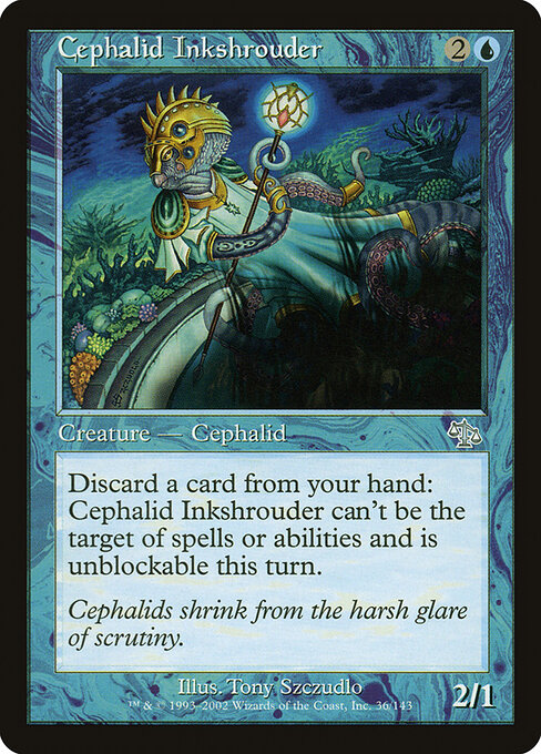 Cephalid Inkshrouder — art by Tony Szczudlo
