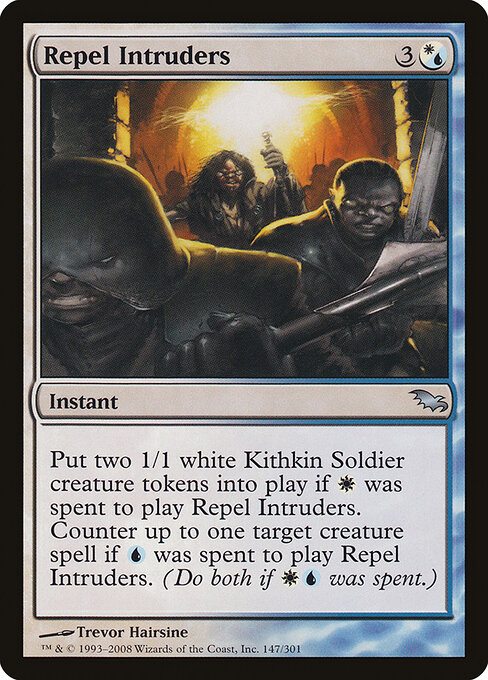 Repel Intruders — art by Trevor Hairsine