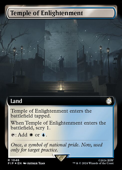 Temple of Enlightenment — art by Arthur Yuan
