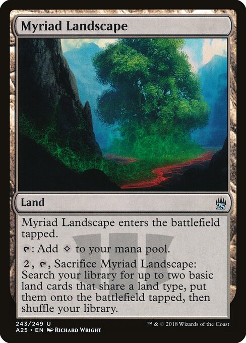 Myriad Landscape — art by Richard Wright