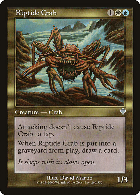 Riptide Crab — art by David Martin