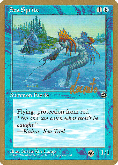 Sea Sprite — art by Susan Van Camp