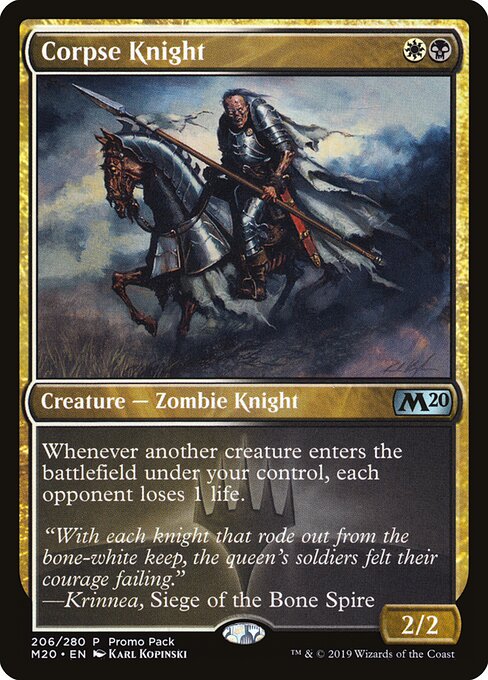 Corpse Knight — art by Karl Kopinski