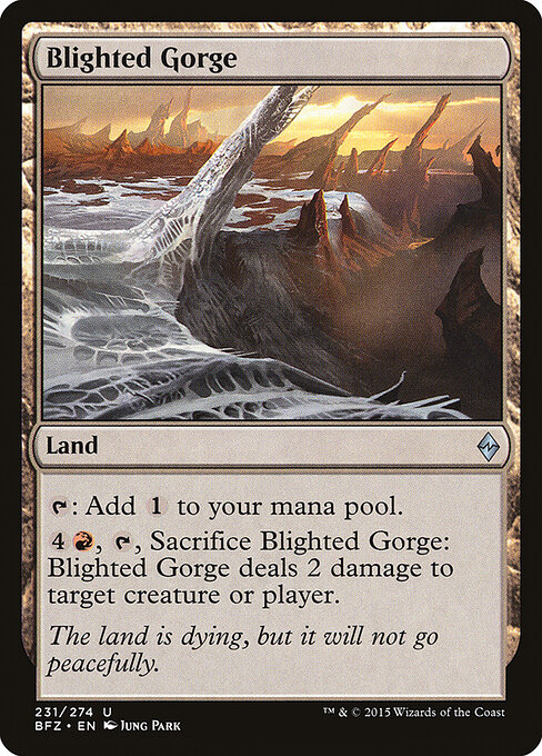 Blighted Gorge — art by Jung Park