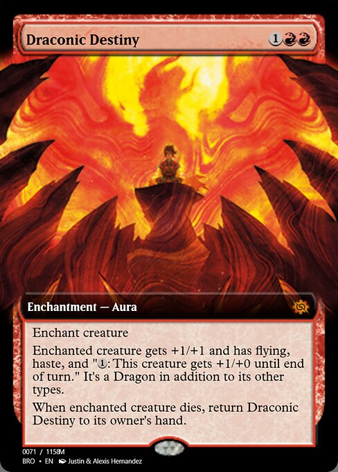 Draconic Destiny — art by Justin Hernandez & Alexis Hernandez