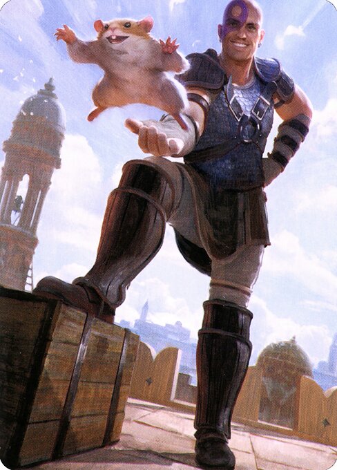 Minsc & Boo, Timeless Heroes // Minsc & Boo, Timeless Heroes — art by Bram Sels