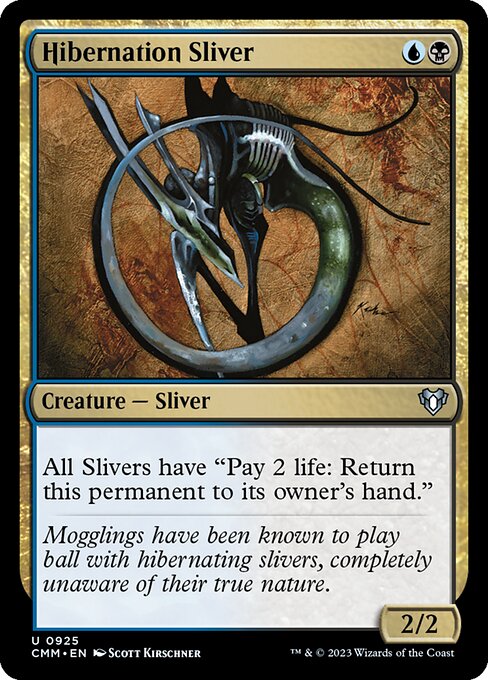 Hibernation Sliver — art by Scott Kirschner