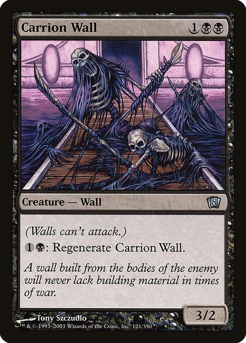 Carrion Wall — art by Tony Szczudlo