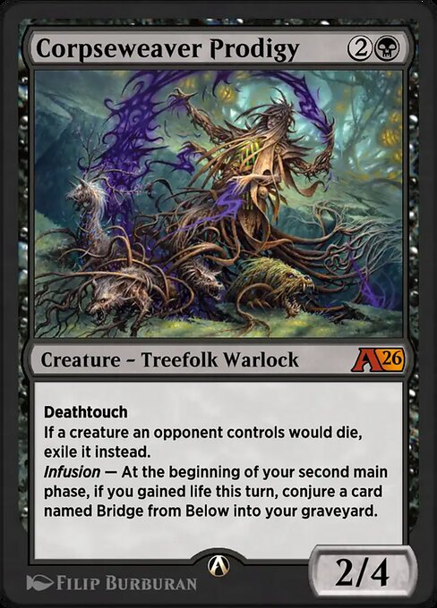 Corpseweaver Prodigy — art by Filip Burburan