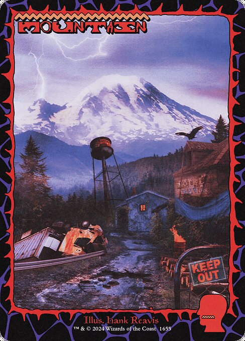 Mountain — art by Hank Reavis