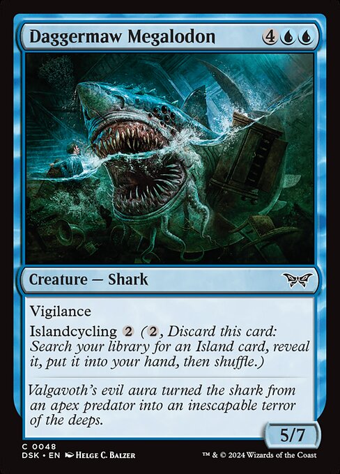 Daggermaw Megalodon — art by Helge C. Balzer