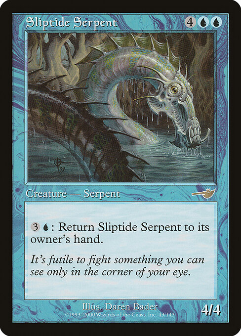 Sliptide Serpent — art by Daren Bader