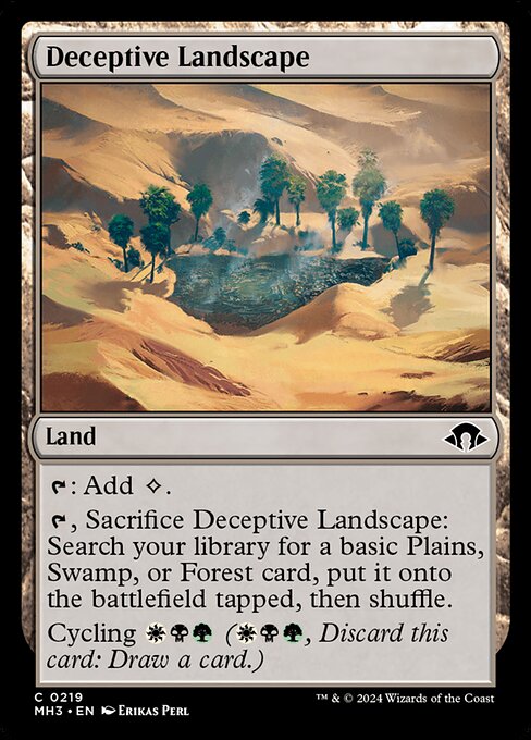 Deceptive Landscape — art by Erikas Perl