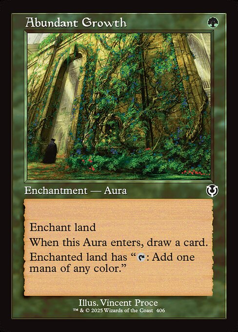 Abundant Growth — art by Vincent Proce