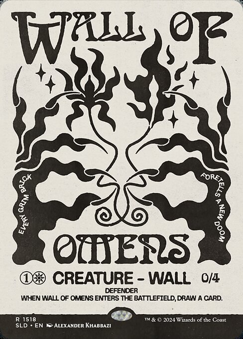 Wall of Omens — art by Alexander Khabbazi