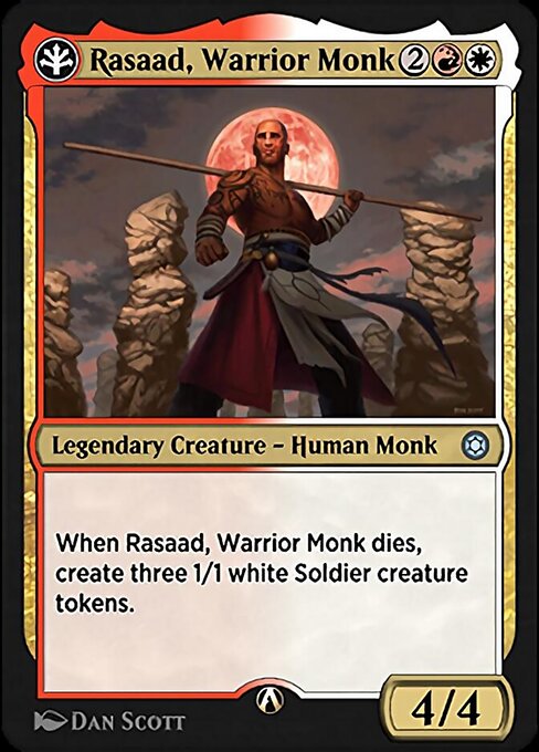 Rasaad, Warrior Monk — art by Dan Murayama Scott