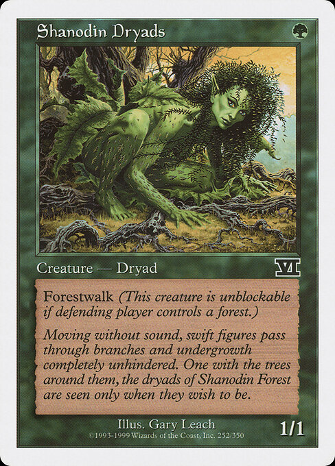 Shanodin Dryads — art by Gary Leach