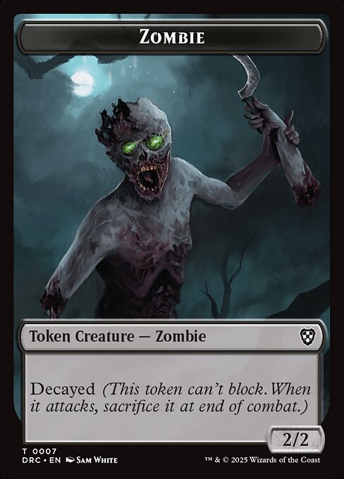 Zombie — art by Sam White