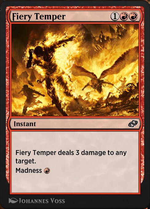 Fiery Temper — art by Johannes Voss