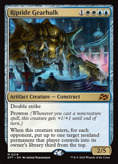 Riptide Gearhulk — art by Artur Nakhodkin