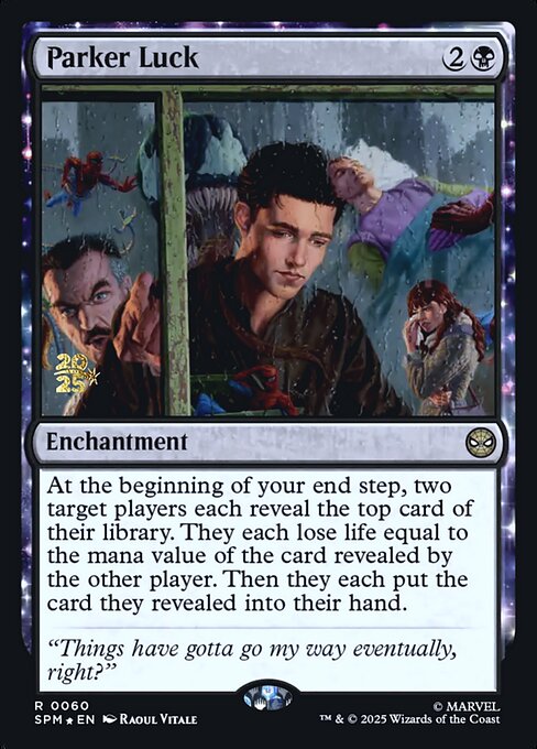 Parker Luck — art by Raoul Vitale