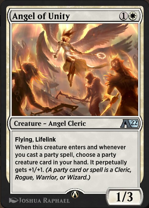 Angel of Unity — art by Joshua Raphael