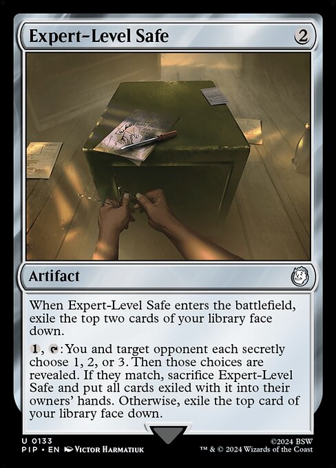 Expert-Level Safe — art by Victor Harmatiuk