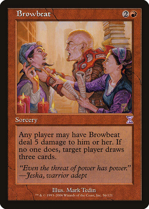 Browbeat — art by Mark Tedin