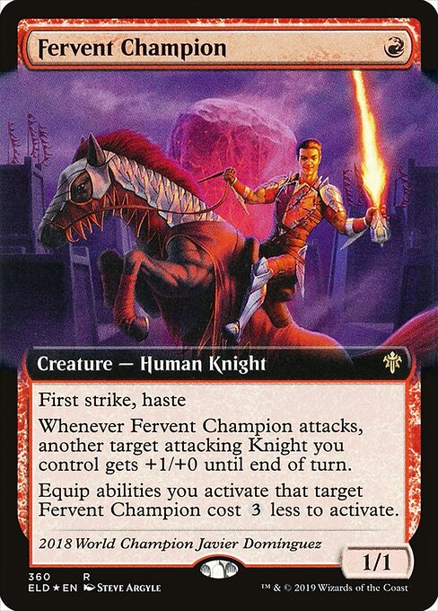 Fervent Champion — art by Steve Argyle