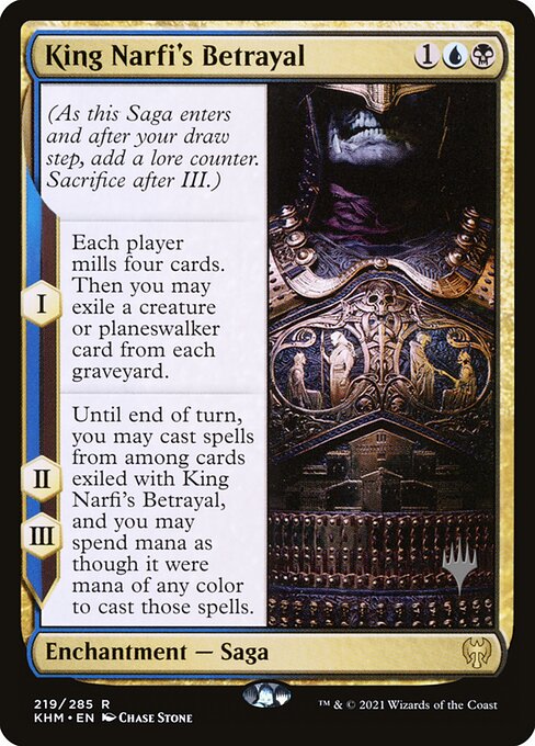 King Narfi's Betrayal — art by Chase Stone