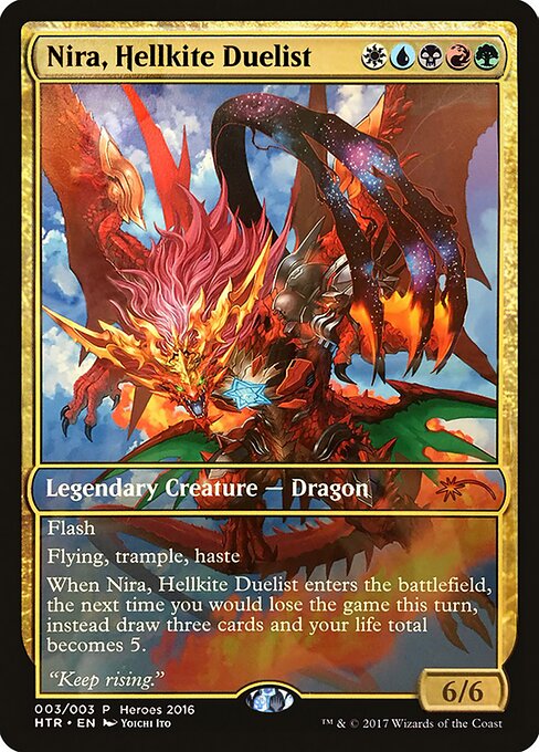 Nira, Hellkite Duelist — art by Yoichi Ito