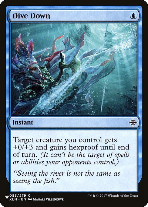 Dive Down — art by Magali Villeneuve