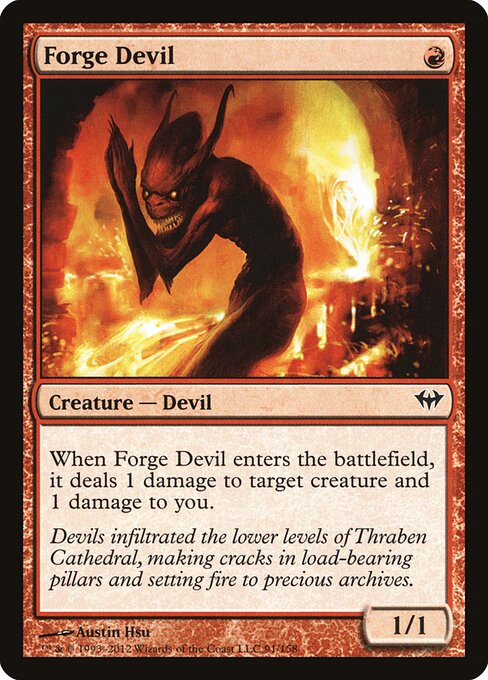Forge Devil — art by Austin Hsu