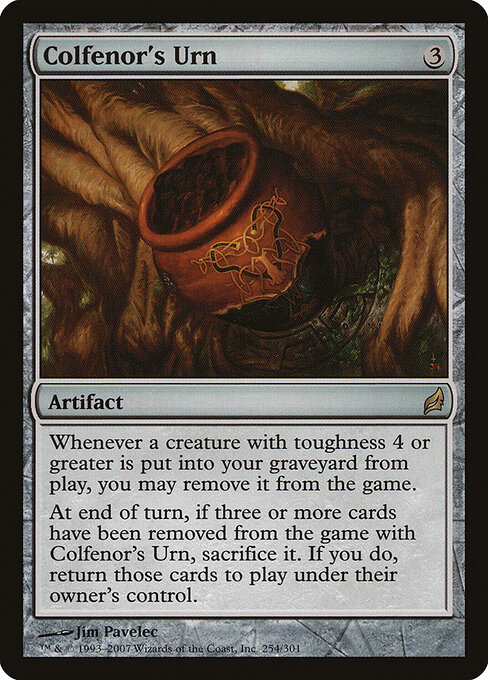 Colfenor's Urn — art by Jim Pavelec