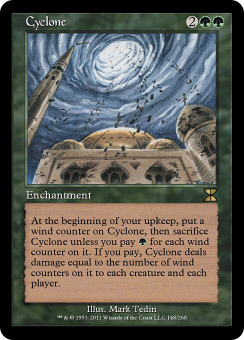 Cyclone — art by Mark Tedin