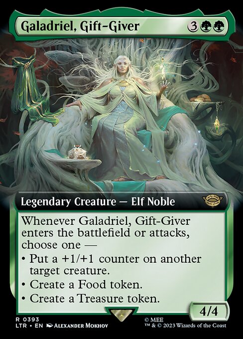 Galadriel, Gift-Giver — art by Alexander Mokhov