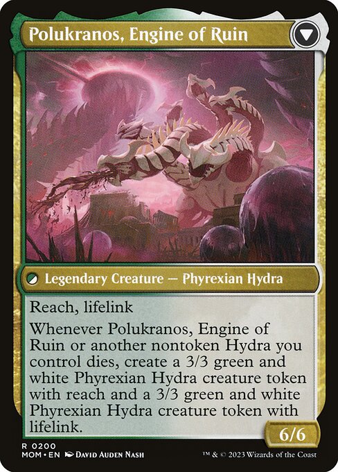 Polukranos Reborn // Polukranos, Engine of Ruin — art by David Auden Nash