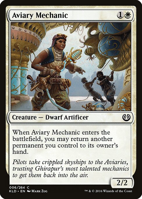 Aviary Mechanic — art by Mark Zug