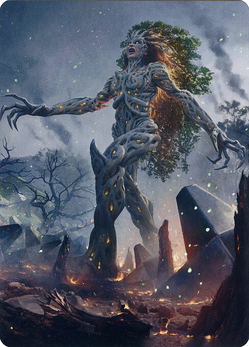 Titania, Gaea Incarnate // Titania, Gaea Incarnate — art by Cristi Balanescu