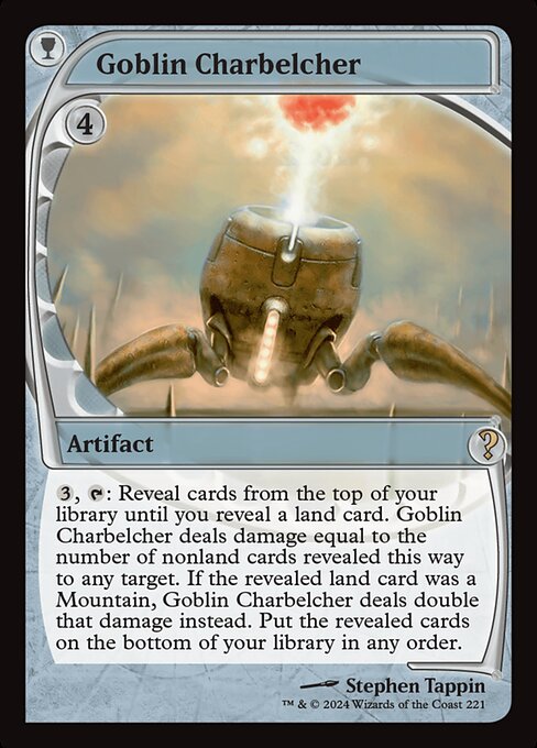 Goblin Charbelcher — art by Stephen Tappin